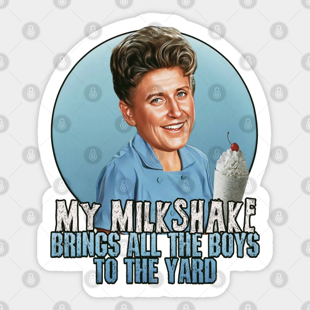 Alice - Milkshake Sticker by Indecent Designs
